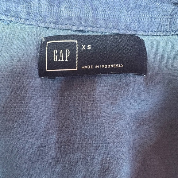 GAP Blue Shirt Dress - Picture 4 of 5